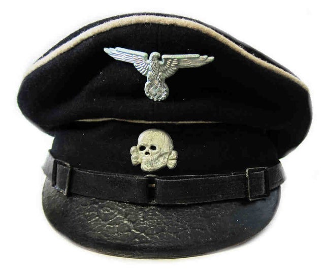 Allgemeine Schutzstaffel NCO Cap with & Eagle Pattern Skull Second