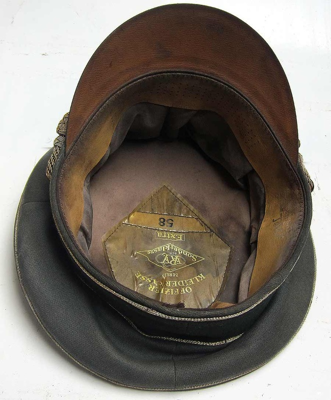 Rommels Peaked Cap with British Anti-Gas Goggles Genunine eagle ...