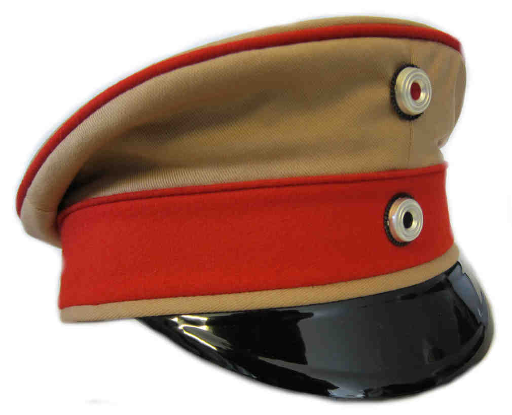 WW1 German Silk Top M1910 Specialist Officer Visor Cap