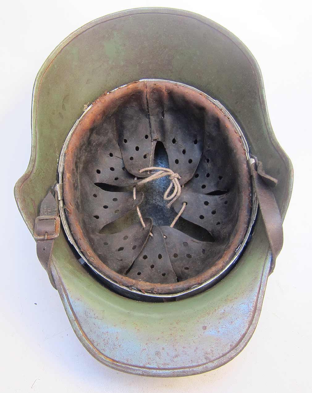 WW1 M18 'Cut Out' Transitional Helmet with M31 WW2 Liner