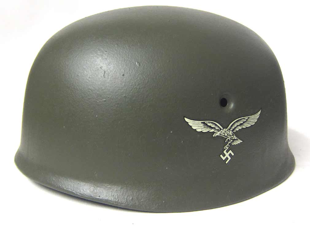 WWII Germany M38 Steel Paratrooper Helmet with Leather Liner Authentic  Reproduction of War Time Original German Fallschirmjger Helmet